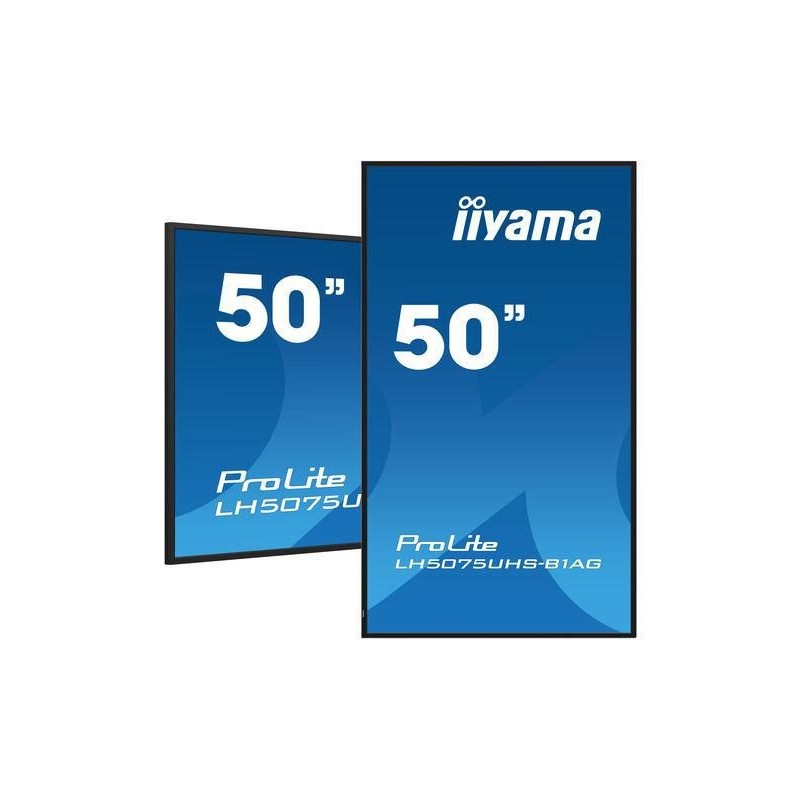 iiyama 50" 3840x2160, UHD VA panel